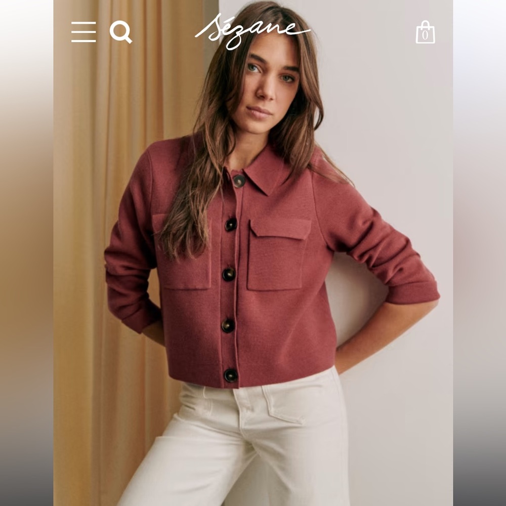 Sezane Betty Cardigan
